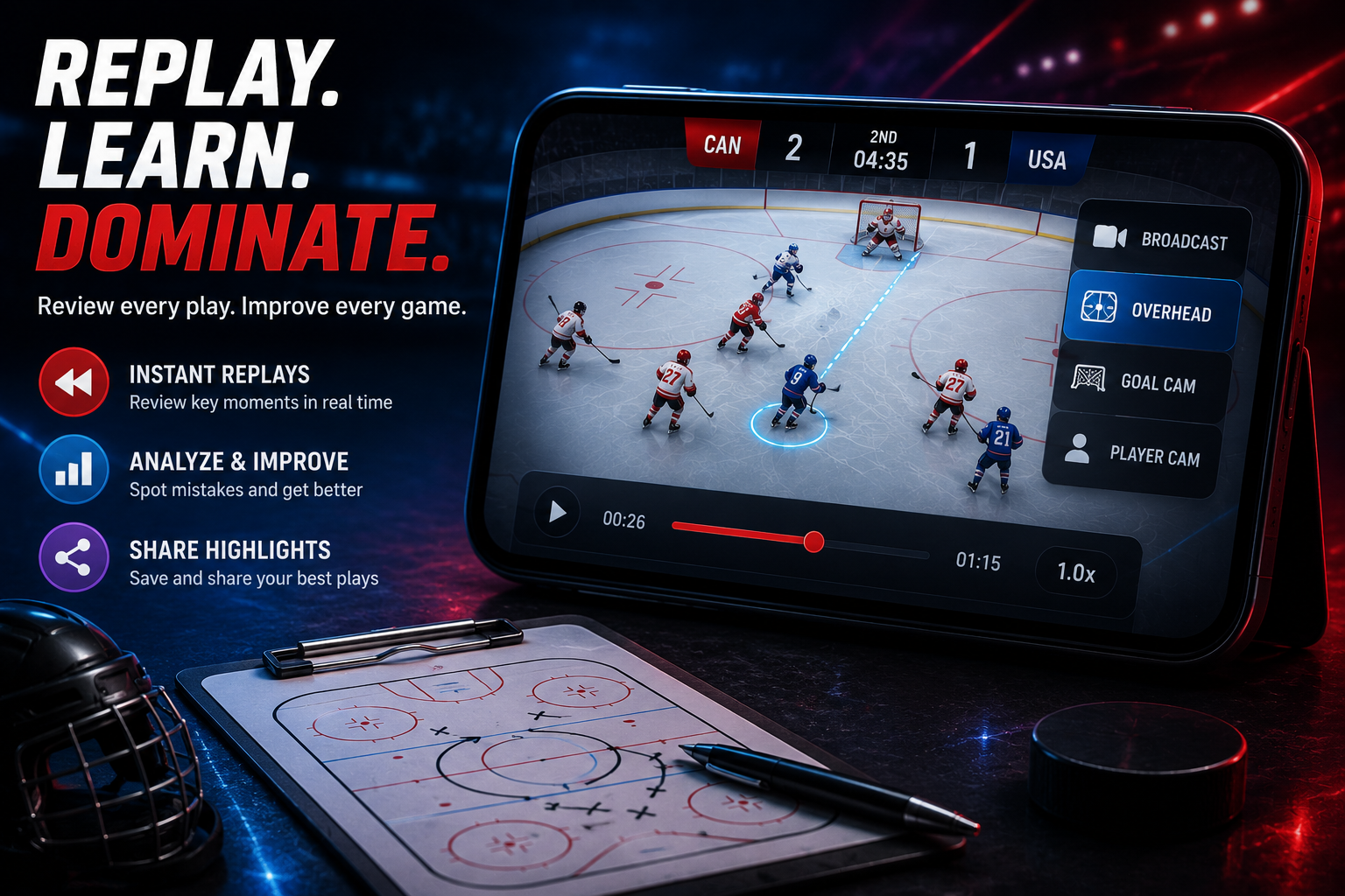 How Replay Features Are Improving Competitive Mobile Hockey Games