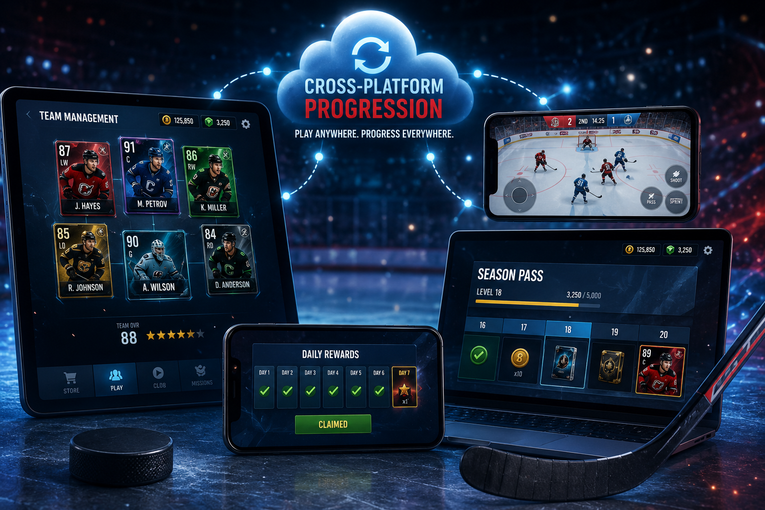 How Cross-Platform Progression Is Shaping Mobile Hockey Games